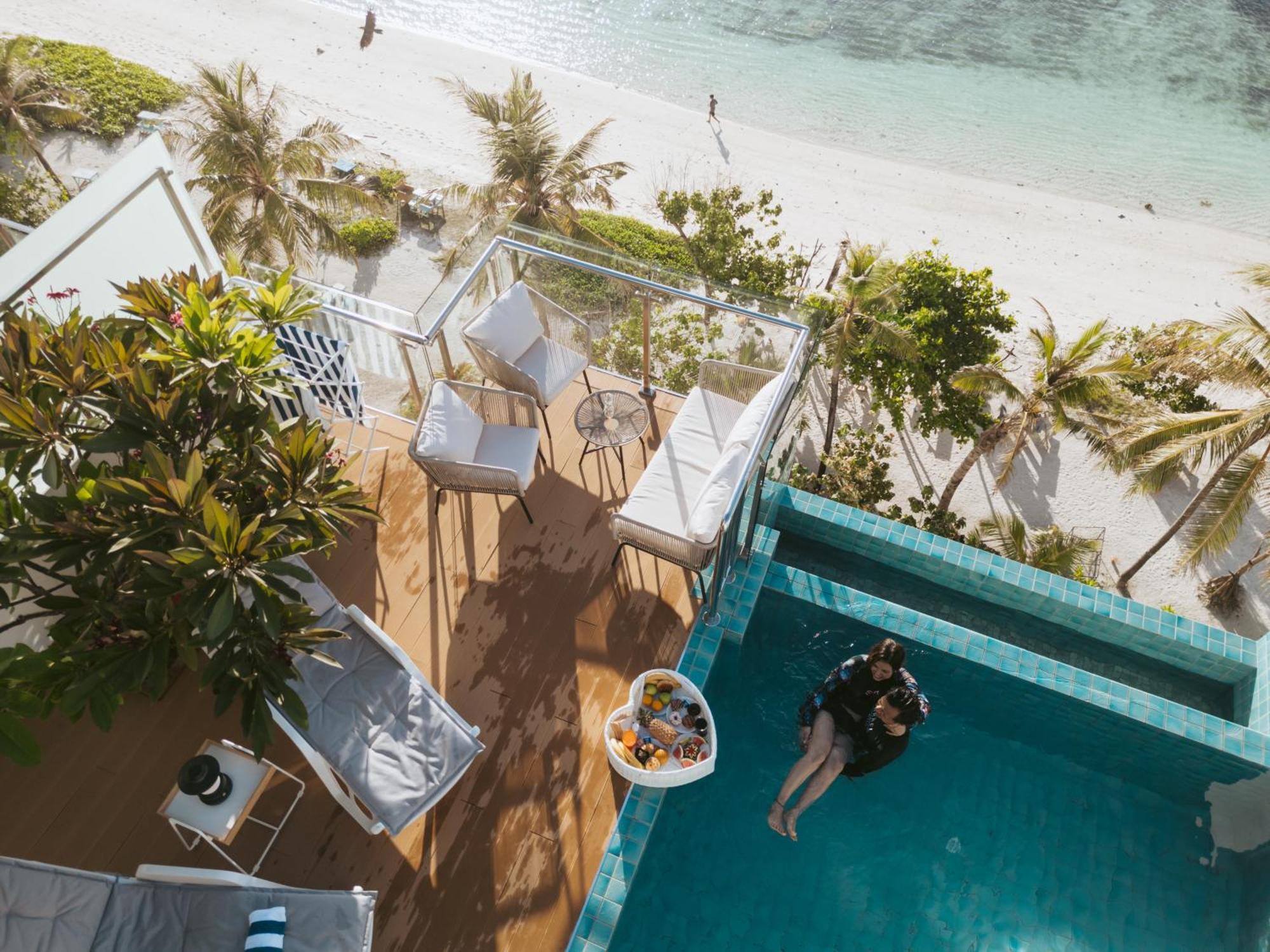Blue Sky Beach Hulhumalé Eksteriør billede